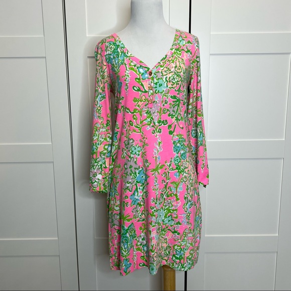 Lilly Pulitzer Dresses & Skirts - Lilly Pulitzer Palmetto Dress Flamingo Pink Southern Charm Small